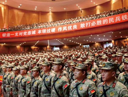 民兵无人机技能训练